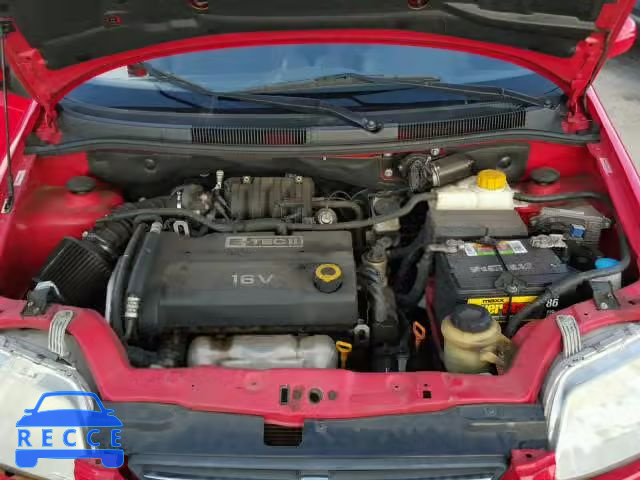 2008 CHEVROLET AVEO BASE KL1TD66698B015510 image 6