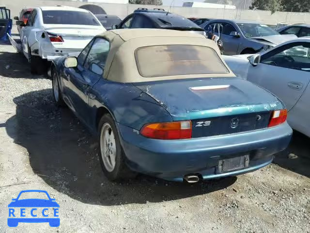 1997 BMW Z3 4USCH7329VLB78794 image 2
