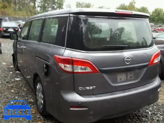 2014 NISSAN QUEST S JN8AE2KP9E9105588 Bild 2