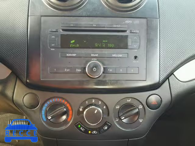 2008 CHEVROLET AVEO BASE KL1TD56638B163467 зображення 8