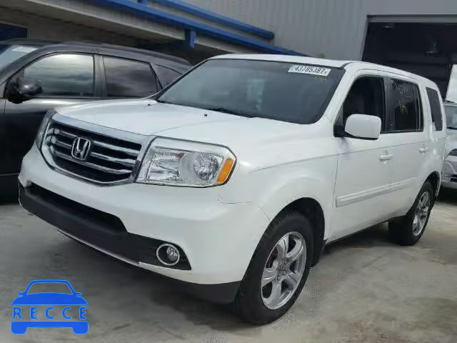 2012 HONDA PILOT EXLN 5FNYF3H77CB010339 image 1