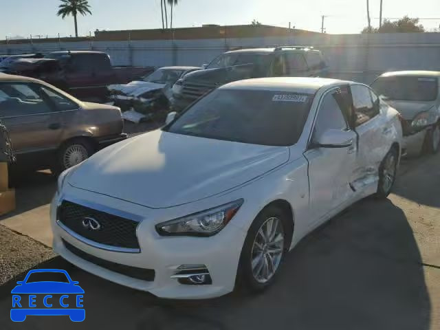 2014 INFINITI Q50 BASE JN1BV7AP5EM686201 зображення 1