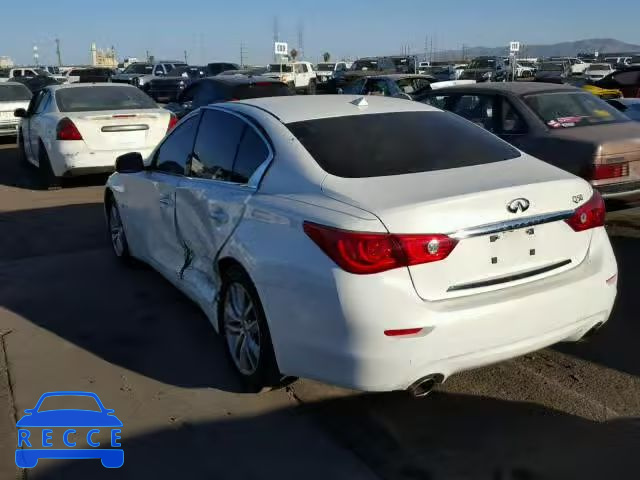 2014 INFINITI Q50 BASE JN1BV7AP5EM686201 зображення 2