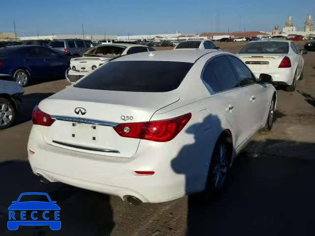 2014 INFINITI Q50 BASE JN1BV7AP5EM686201 зображення 3