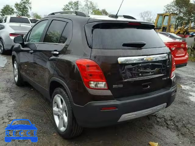 2016 CHEVROLET TRAX LTZ KL7CJMSB6GB536964 зображення 2