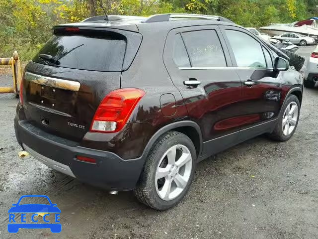 2016 CHEVROLET TRAX LTZ KL7CJMSB6GB536964 зображення 3