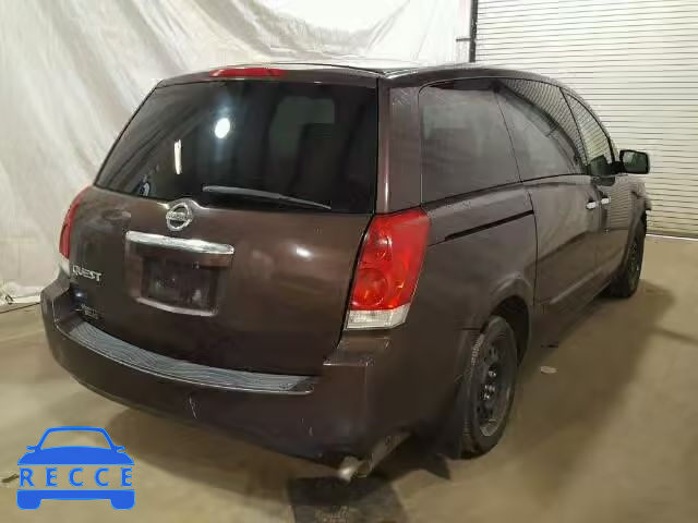 2007 NISSAN QUEST S 5N1BV28U87N135913 зображення 3