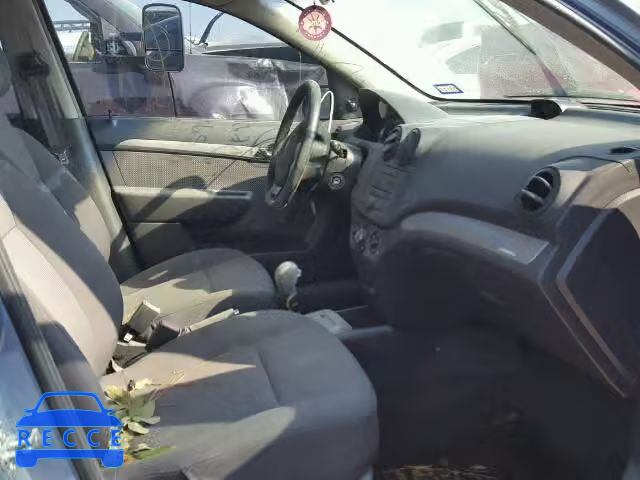 2008 CHEVROLET AVEO BASE KL1TD56678B062612 image 4