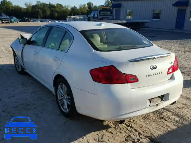 2013 INFINITI G37 BASE JN1CV6AP5DM301667 image 2