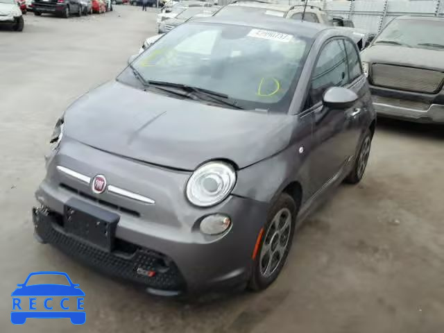 2013 FIAT 500 ELECTR 3C3CFFGE3DT740381 image 1