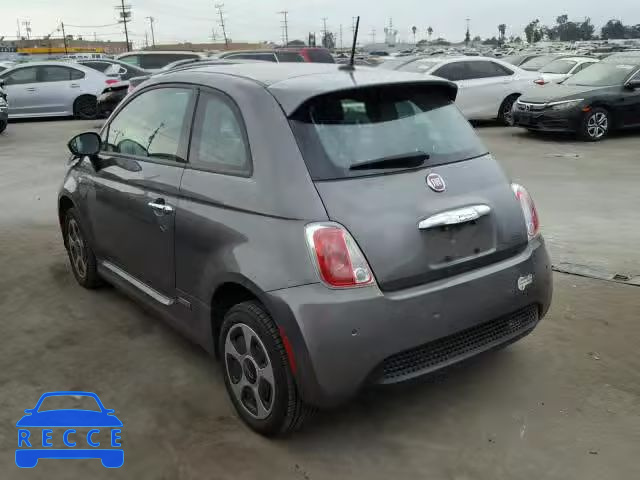 2013 FIAT 500 ELECTR 3C3CFFGE3DT740381 image 2