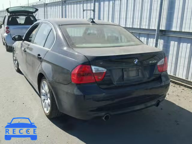 2007 BMW 335 I WBAVB73597VF52724 image 2