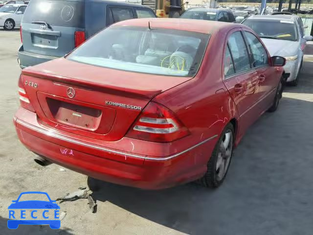 2005 MERCEDES-BENZ C 230K SPO WDBRF40J65F605343 image 3