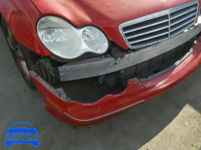 2005 MERCEDES-BENZ C 230K SPO WDBRF40J65F605343 image 8