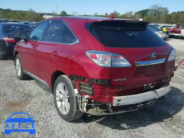 2010 LEXUS RX 450 JTJZB1BAXA2401474 image 2