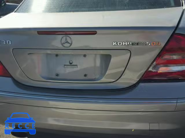 2005 MERCEDES-BENZ C 230K SPO WDBRF40J15F564197 image 8