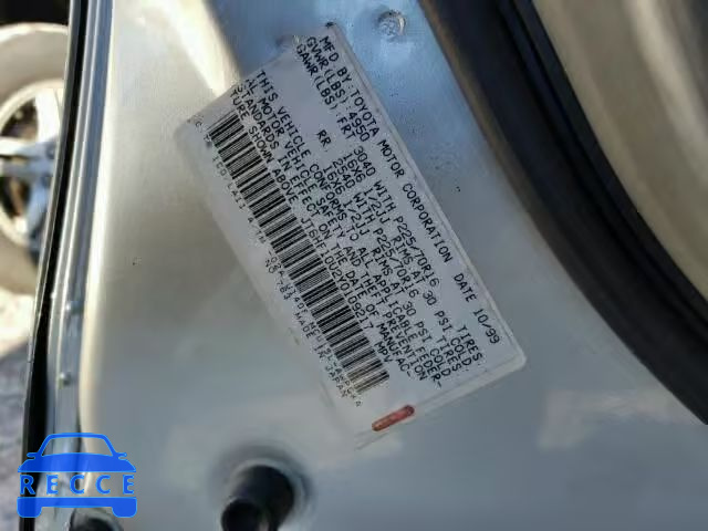 2000 LEXUS RX300 JT6HF10U2Y0109217 image 9