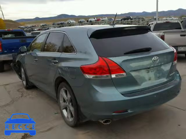 2012 TOYOTA VENZA LE 4T3BK3BB1CU069265 image 2