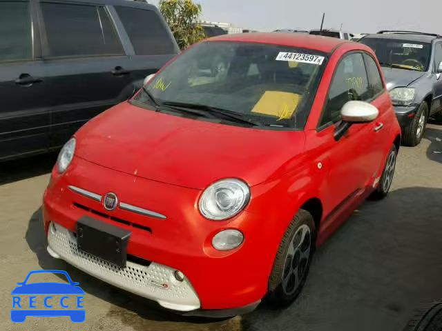 2014 FIAT 500 ELECTR 3C3CFFGE0ET294708 зображення 1