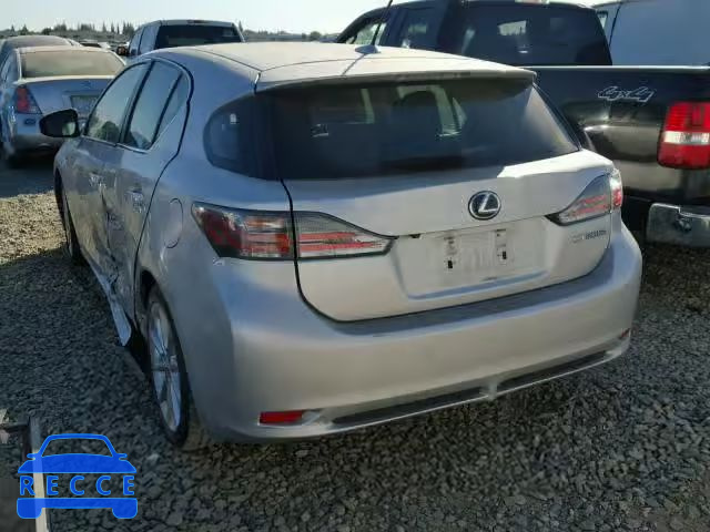 2012 LEXUS CT 200 JTHKD5BH4C2098275 зображення 2