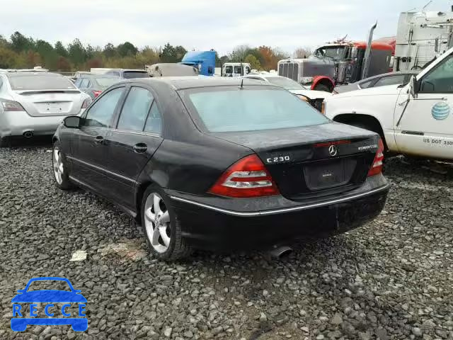 2005 MERCEDES-BENZ C 230K SPO WDBRF40J65A678791 image 2