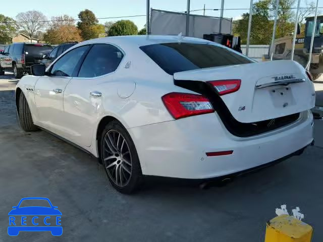 2015 MASERATI GHIBLI S ZAM57RTA7F1134514 image 2