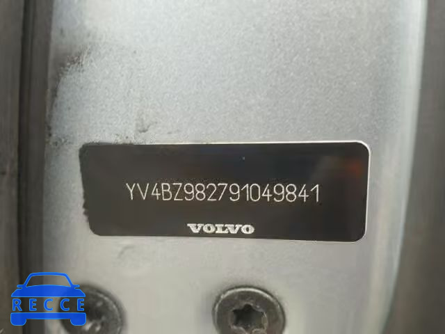 2009 VOLVO XC70 3.2 YV4BZ982791049841 зображення 9