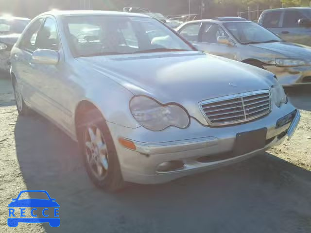 2002 MERCEDES-BENZ C 240 WDBRF61J72E001070 image 0