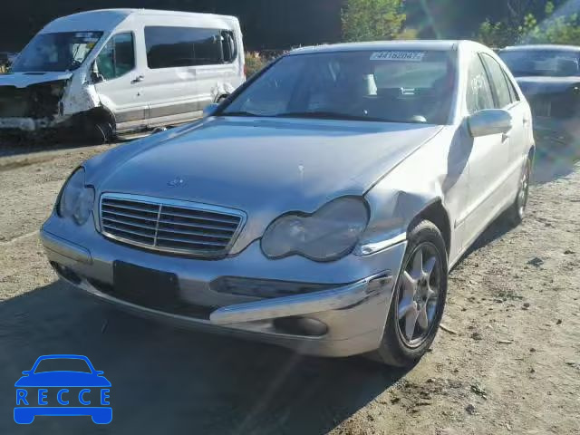 2002 MERCEDES-BENZ C 240 WDBRF61J72E001070 зображення 1