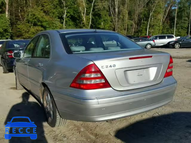 2002 MERCEDES-BENZ C 240 WDBRF61J72E001070 зображення 2