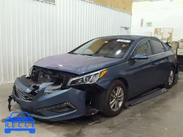 2016 HYUNDAI SONATA ECO 5NPE24AAXGH422658 зображення 1