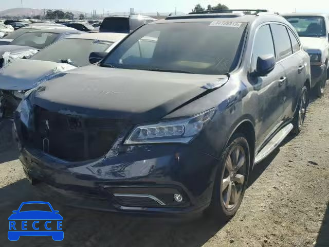 2014 ACURA MDX ADVANC 5FRYD3H85EB012526 image 1