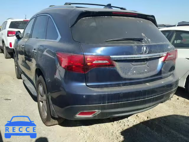 2014 ACURA MDX ADVANC 5FRYD3H85EB012526 image 2