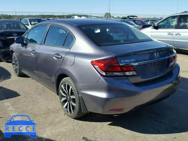 2015 HONDA CIVIC EXL 19XFB2F95FE048213 image 2