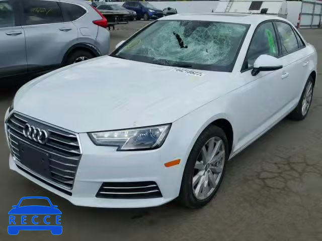 2017 AUDI A4 PREMIUM WAUANAF41HN041352 image 1