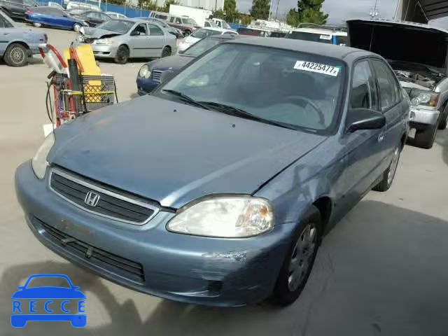 2000 HONDA CIVIC BASE 2HGEJ6619YH583599 image 1