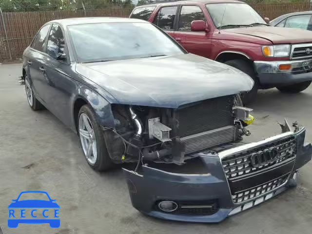 2010 AUDI A4 PREMIUM WAUAFAFL7AN034349 зображення 0