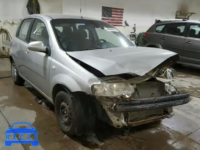 2005 CHEVROLET AVEO BASE KL1TD626X5B343018 image 0