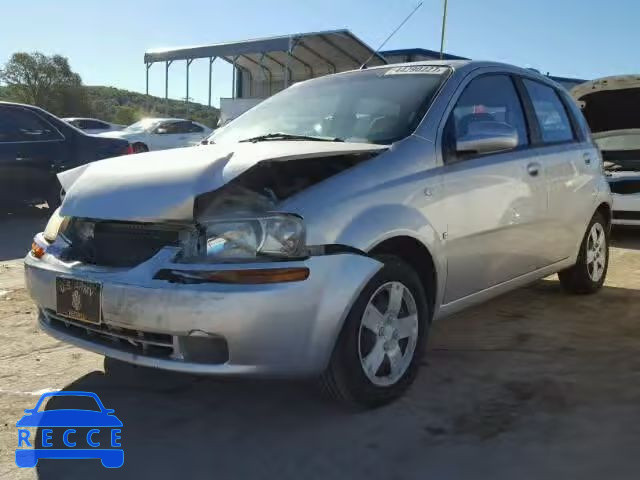 2007 CHEVROLET AVEO BASE KL1TD66687B744113 image 1