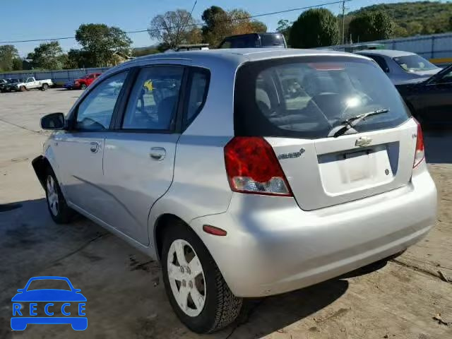 2007 CHEVROLET AVEO BASE KL1TD66687B744113 image 2