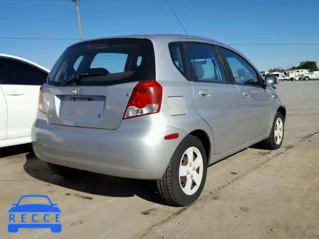 2007 CHEVROLET AVEO BASE KL1TD66687B744113 image 3