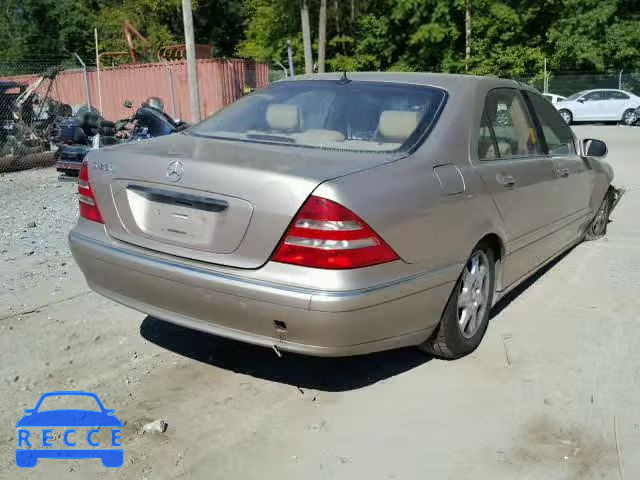 2001 MERCEDES-BENZ S 430 WDBNG70J11A196060 зображення 3