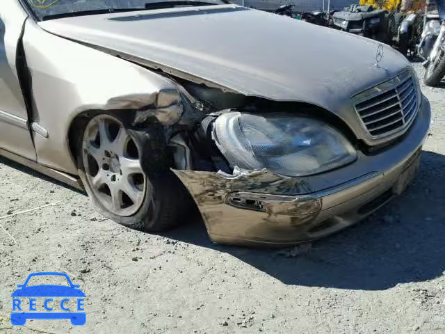 2001 MERCEDES-BENZ S 430 WDBNG70J11A196060 image 8