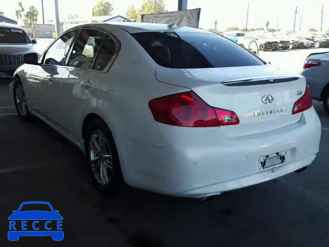 2010 INFINITI G37 BASE JN1CV6AP4AM203841 image 2