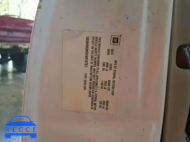 1997 OLDSMOBILE 88 1G3HN52K5V4812751 image 9