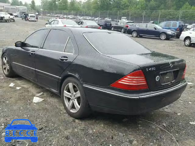 2000 MERCEDES-BENZ S 430 WDBNG70J0YA027349 image 2