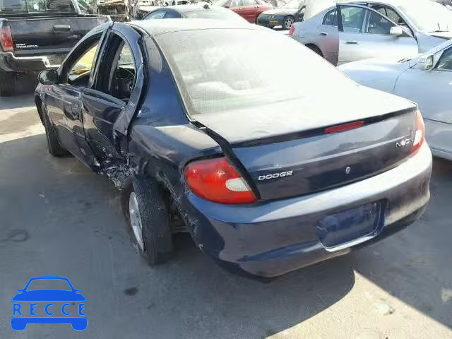 2001 DODGE NEON SE 1B3ES46C21D231020 image 2