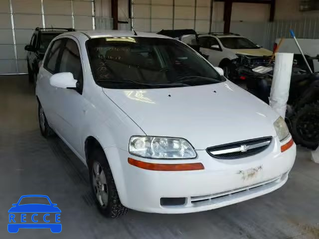 2006 CHEVROLET AVEO BASE KL1TD66696B666987 image 0