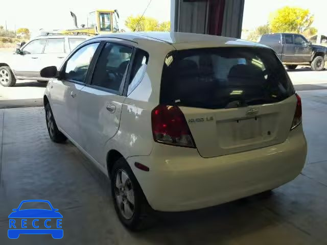 2006 CHEVROLET AVEO BASE KL1TD66696B666987 image 2