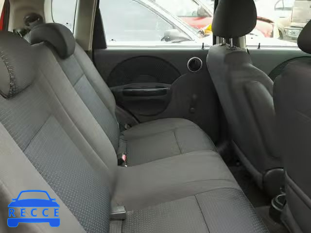 2008 CHEVROLET AVEO BASE KL1TD66618B251715 зображення 5